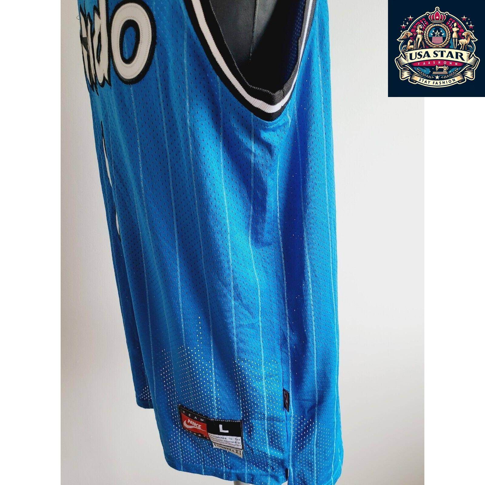 Vintage Hardaway 1 Orlando Magic Basketball Jersey Nike Mens - USASTARFASHION