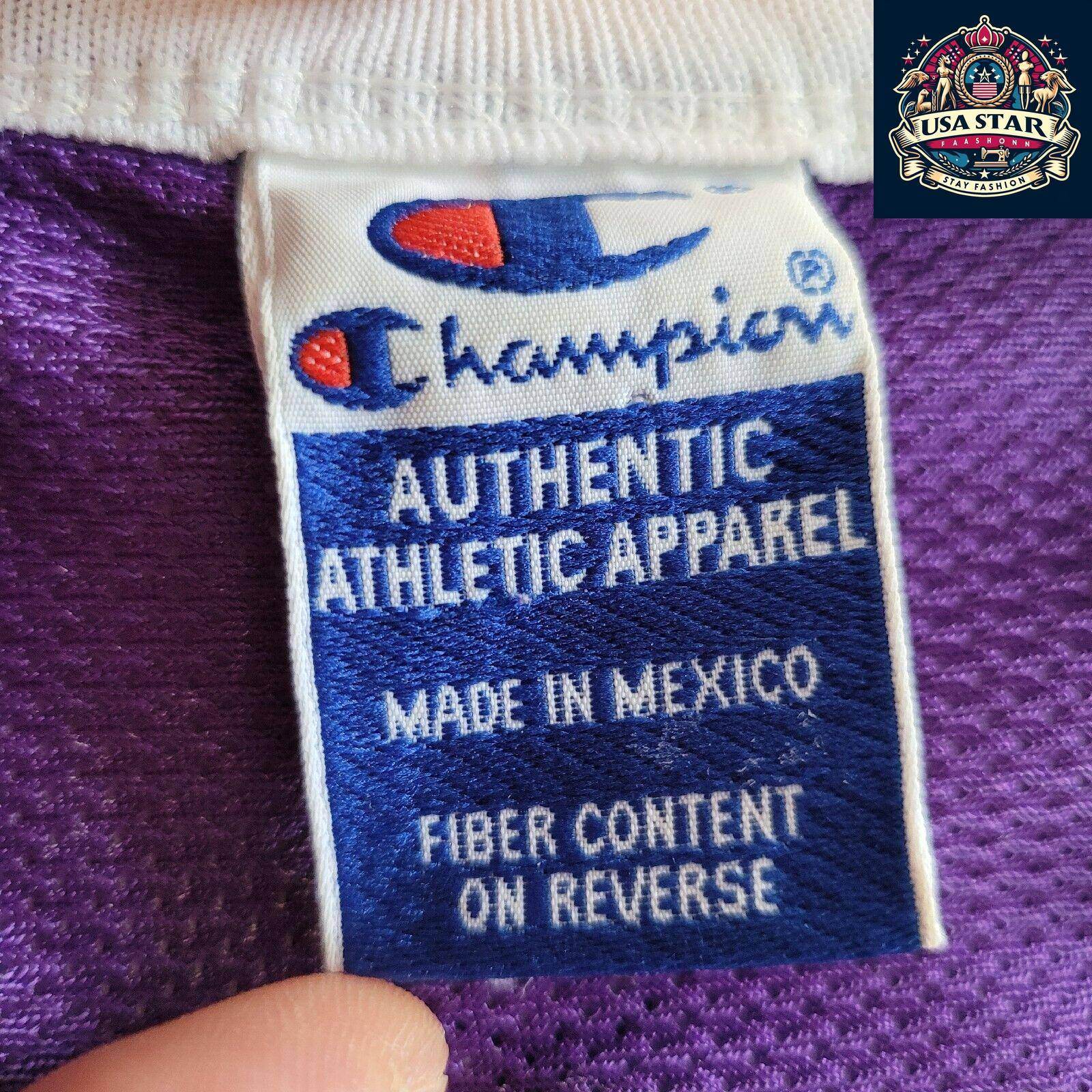 VINTAGE LOS ANGELES LAKERS NBA JERSEY 1 BARNETT CHAMPION SIZE Youth XL Adult S - USASTARFASHION