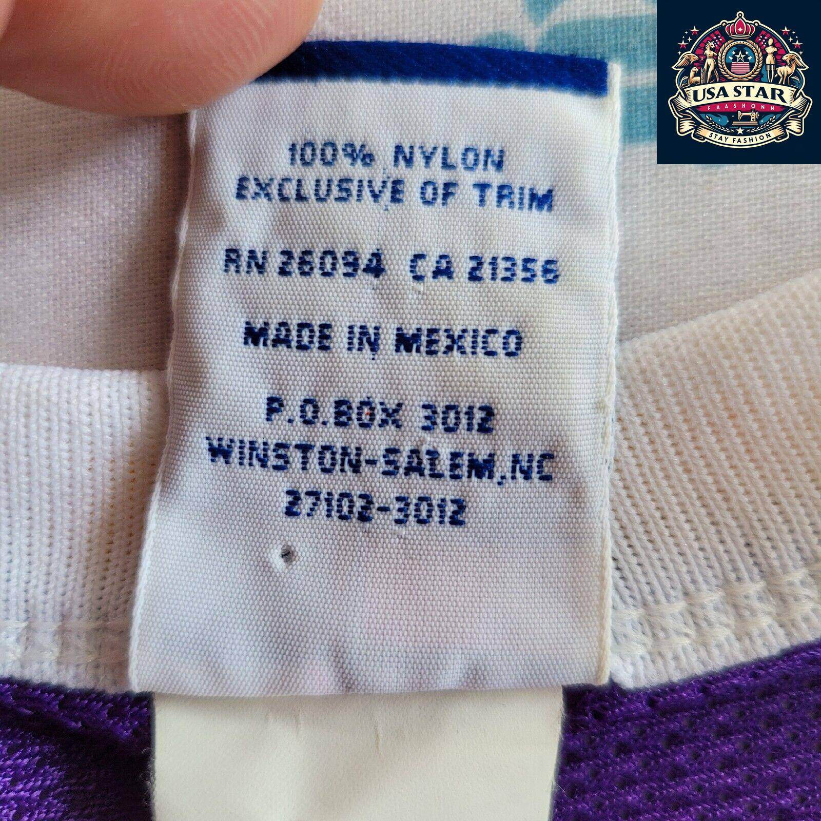 VINTAGE LOS ANGELES LAKERS NBA JERSEY 1 BARNETT CHAMPION SIZE Youth XL Adult S - USASTARFASHION