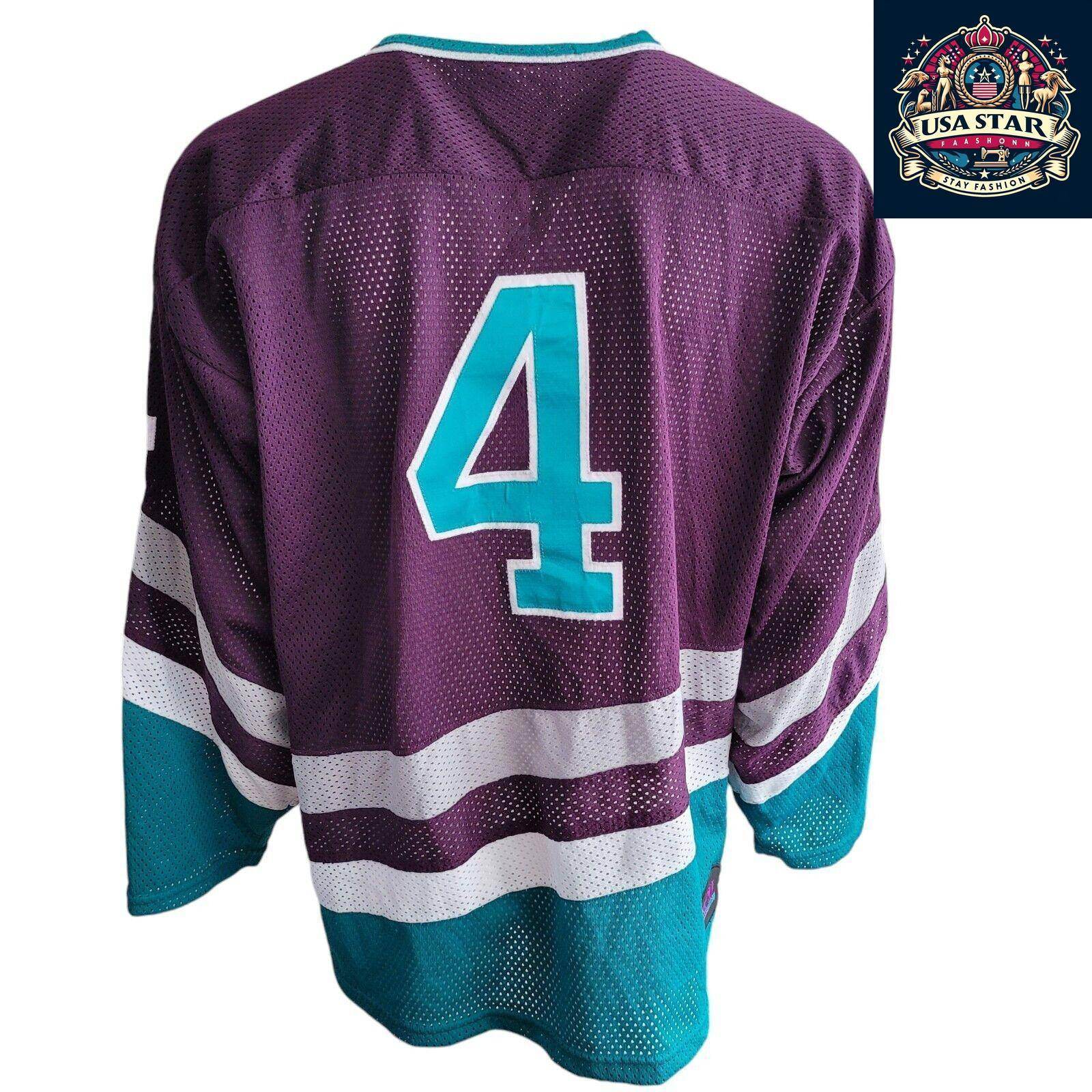 Vintage MPM Array 4 Hockey Jersey Purple Teal - 10th Anniversary Edition - ... - USASTARFASHION