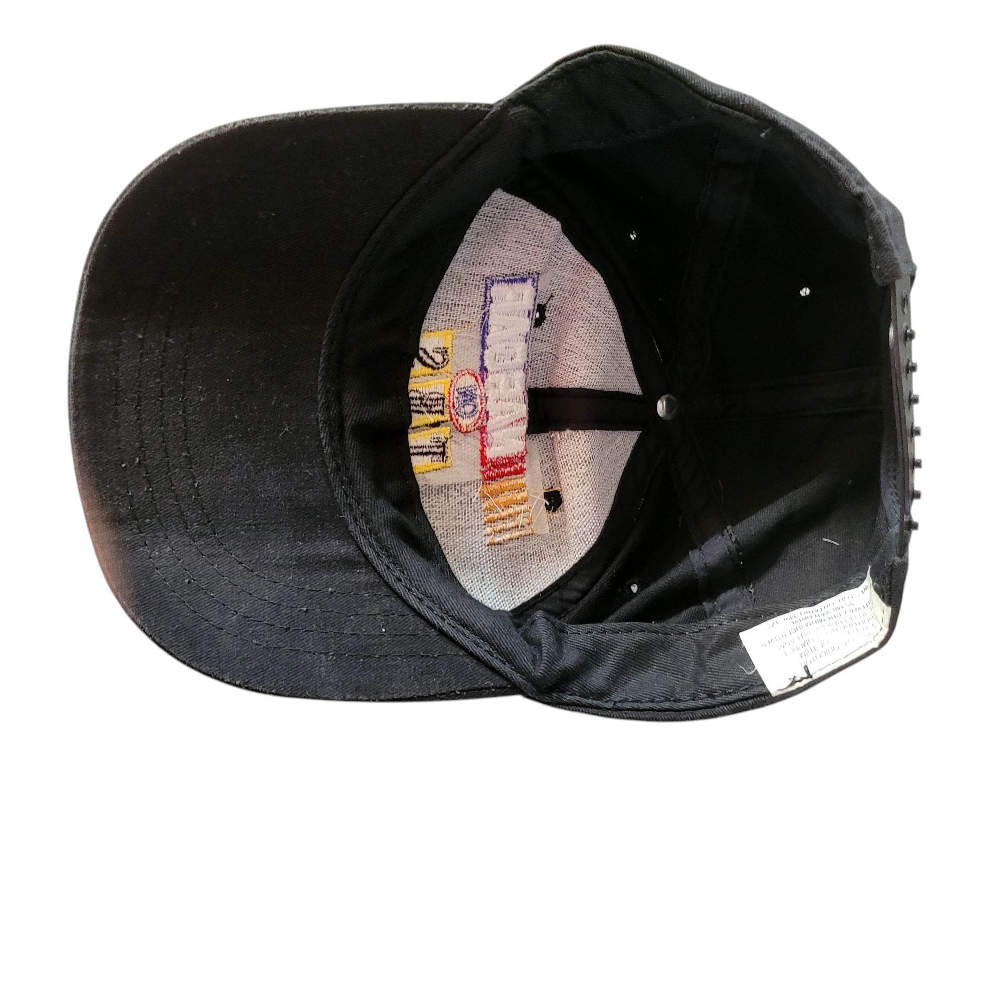 Vintage NASCAR on TBS Superstation Snapback Hat - USASTARFASHION