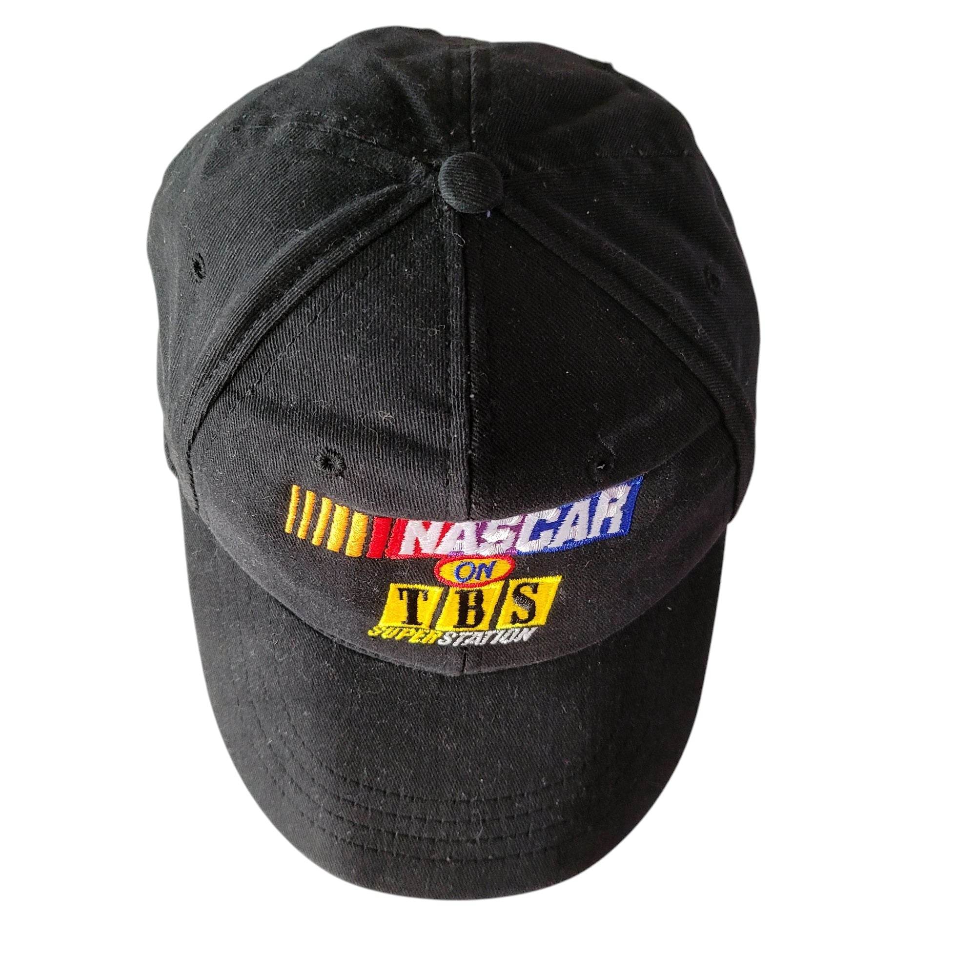 Vintage NASCAR on TBS Superstation Snapback Hat - USASTARFASHION