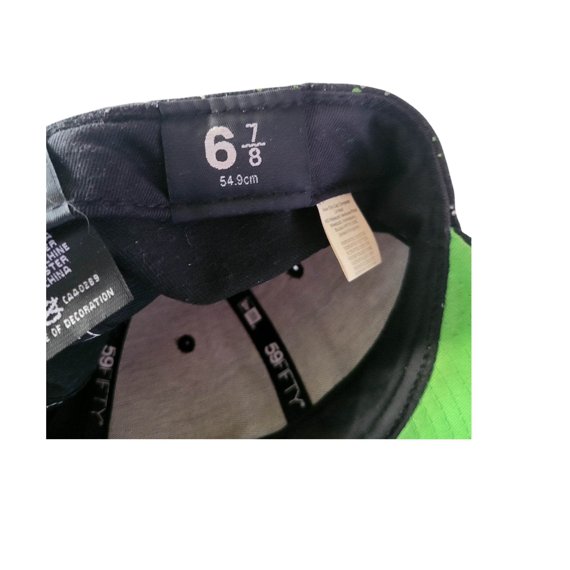 Vintage New Era 59FIFTY Yankees Splatter Cap – 6 7/8 - USASTARFASHION