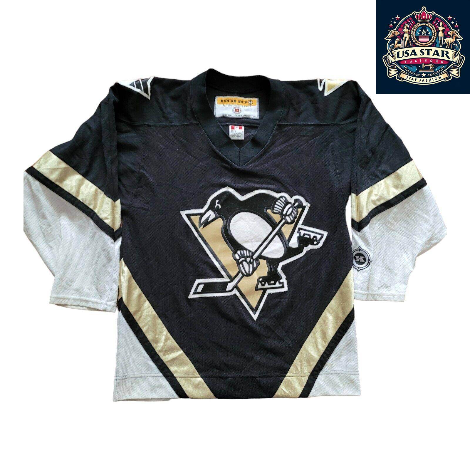 ๐ Vintage Pittsburgh Penguins NHL Hockey Jersey Sz S - USASTARFASHION