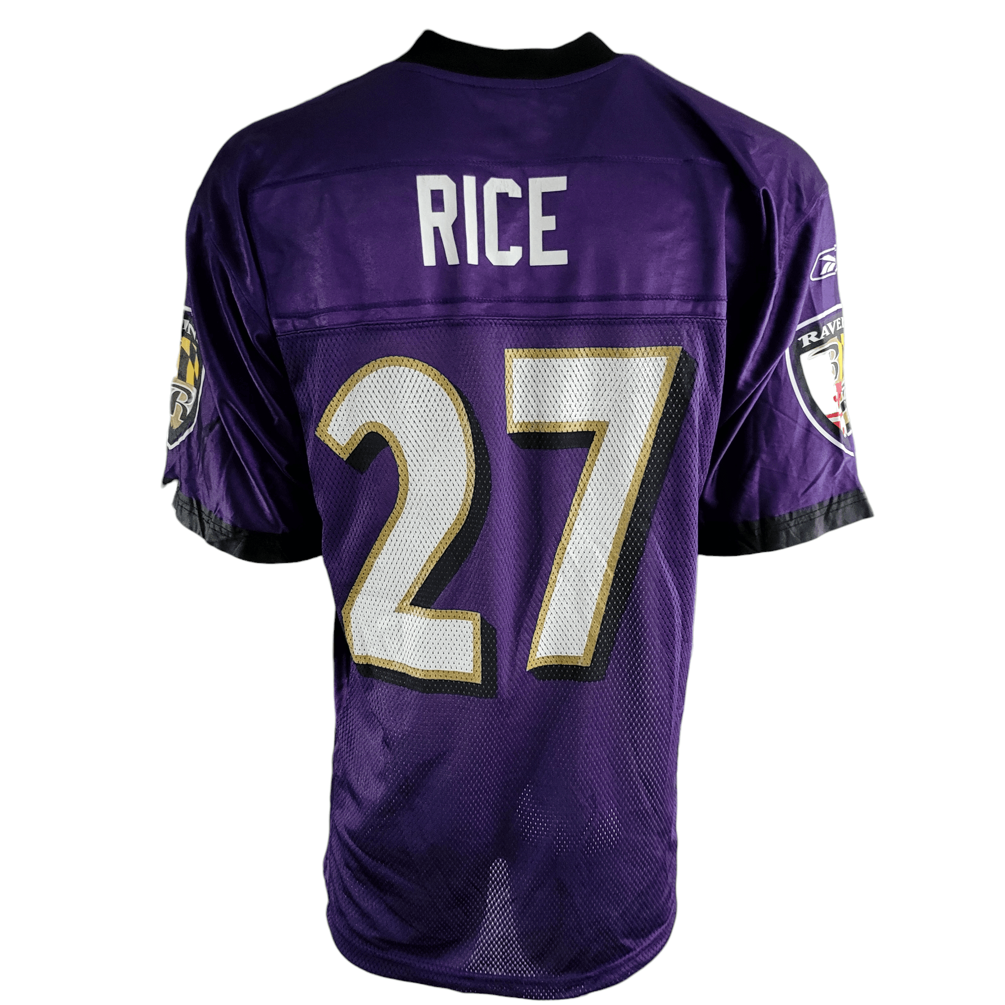 Vintage Reebok Ray Rice Jersey #27 - Baltimore Ravens, Size M, Authentic NFL Clothing - USASTARFASHION