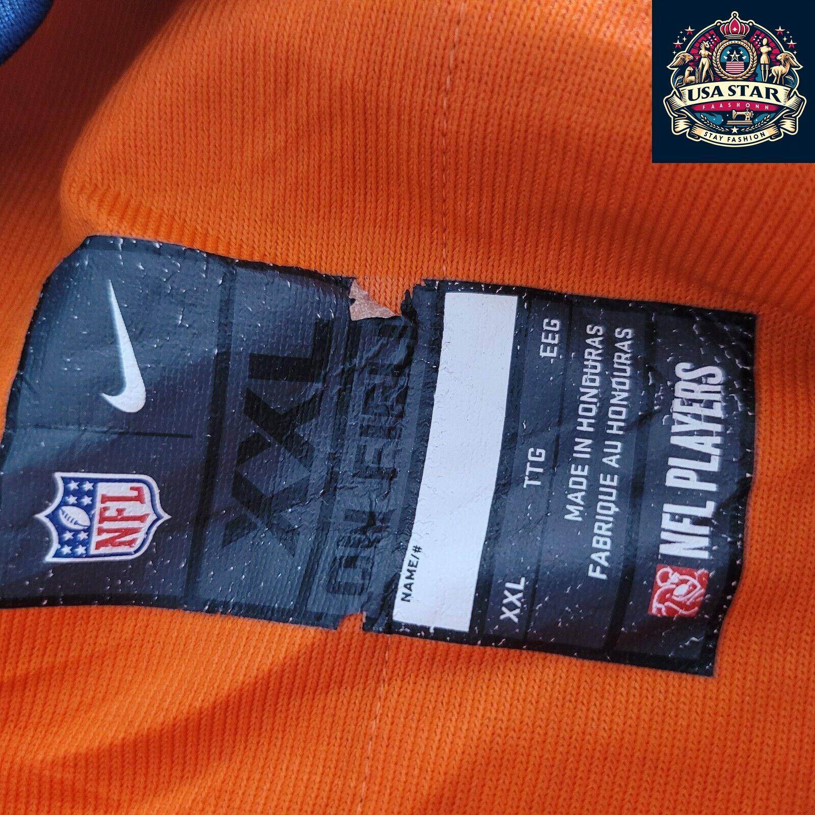 Von Miller 58 Denver Broncos Jersey, Men's XXL, Premium Quality, Comfortable Fit, Team Colors - USASTARFASHION