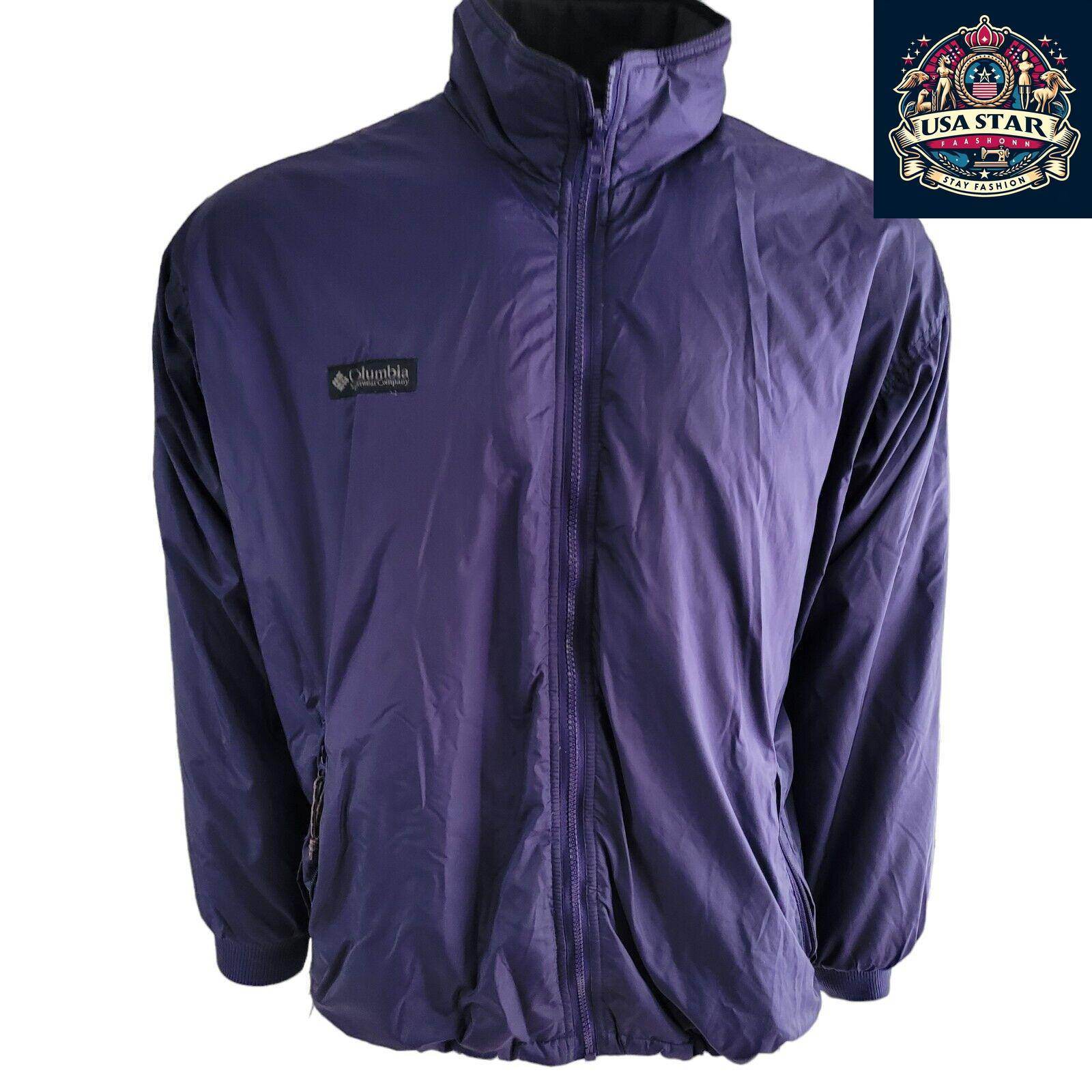 Vtg 90s Columbia Gizzmo Men 2 in 1 Ski Outdoor Jacketr Retro Mens L - USASTARFASHION