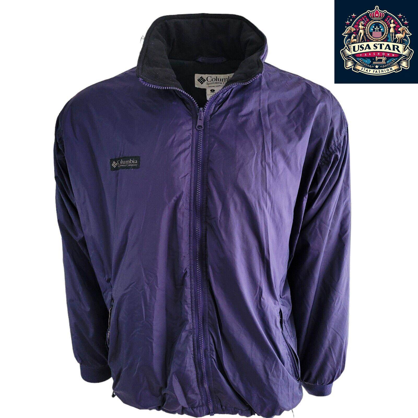 Vtg 90s Columbia Gizzmo Men 2 in 1 Ski Outdoor Jacketr Retro Mens L - USASTARFASHION