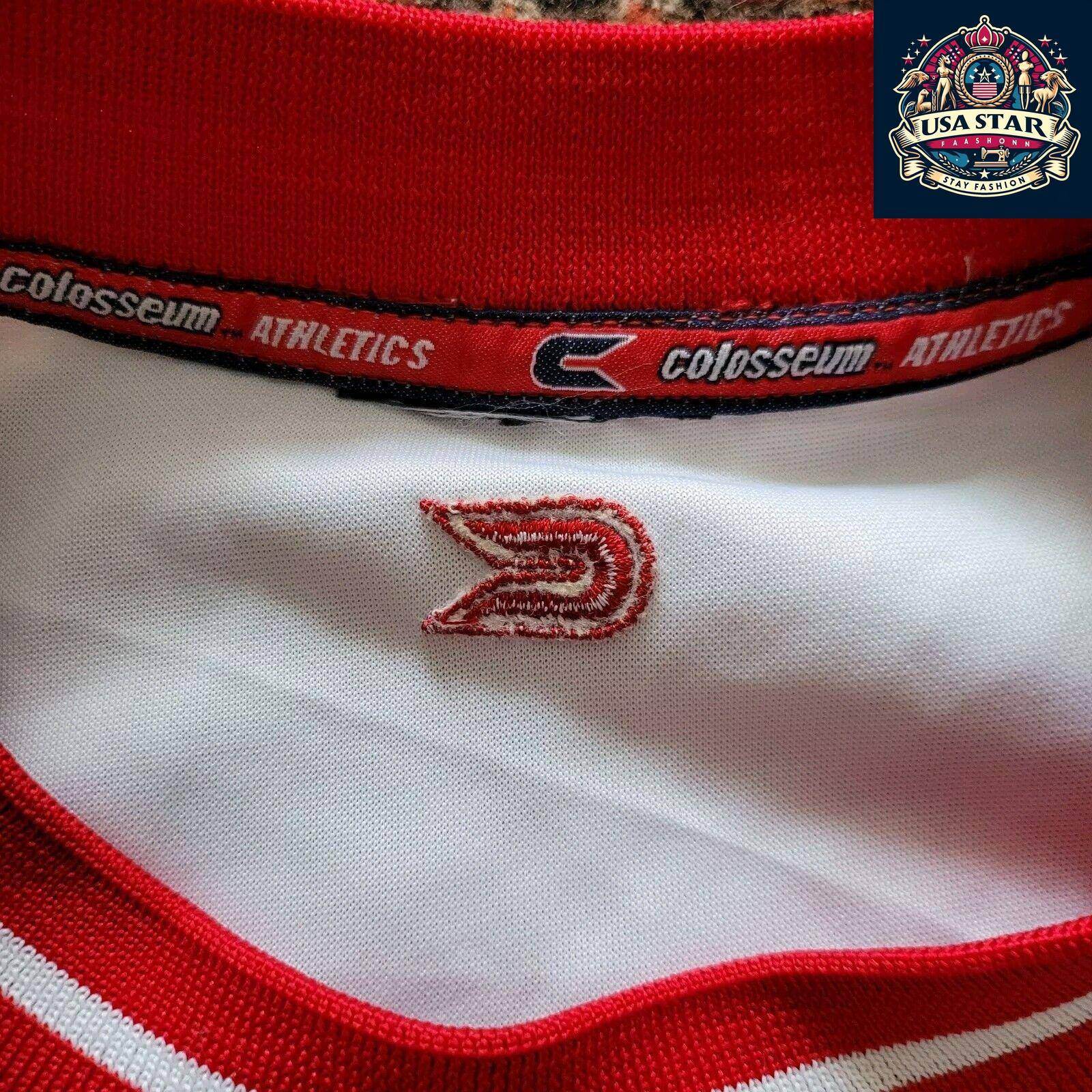 Vtg St. John”s Red Storm Basketball Jersey 10 Coliseum 92’ L - USASTARFASHION