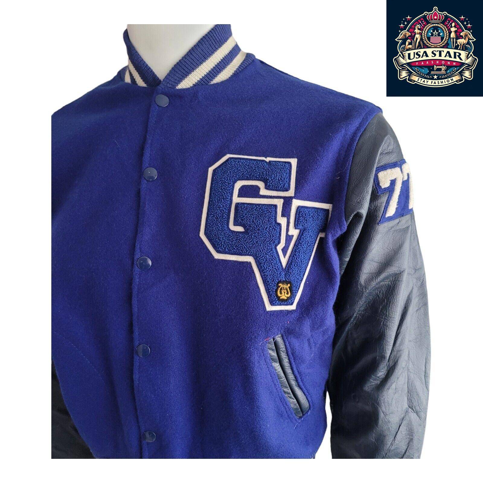 VTG Wool A F L CIO Garment America "4216253" united workers Versity jacket SzM - USASTARFASHION