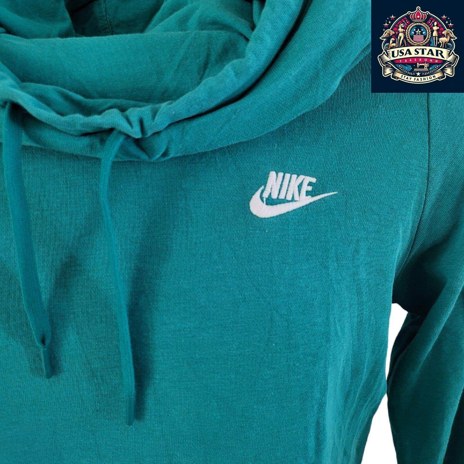Women's Nike Hoodie Large - Soft Fabric, Adjustable Hood, Kangaroo Pocket, Versatile Style - USASTARFASHION