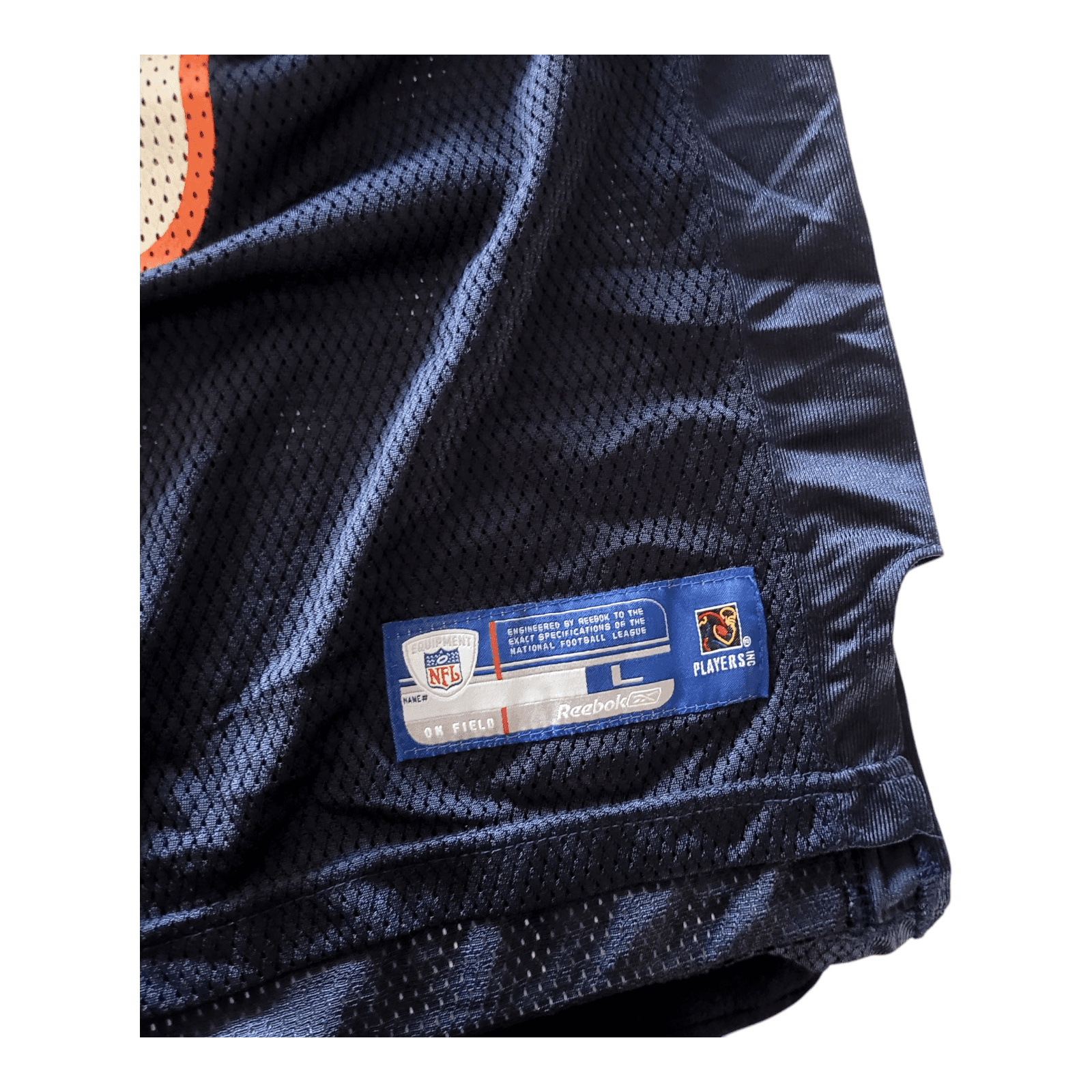 Youth Large Reebok NFL Jersey - Chicago Bears 8 Rex Grossman, Excellent Condition, Navy Blue - USASTARFASHION