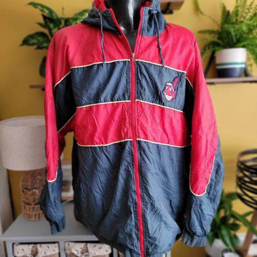 Proplayer Vintage MBL Pro Lines cleveland indians Rare Jacket Mens - USASTARFASHION