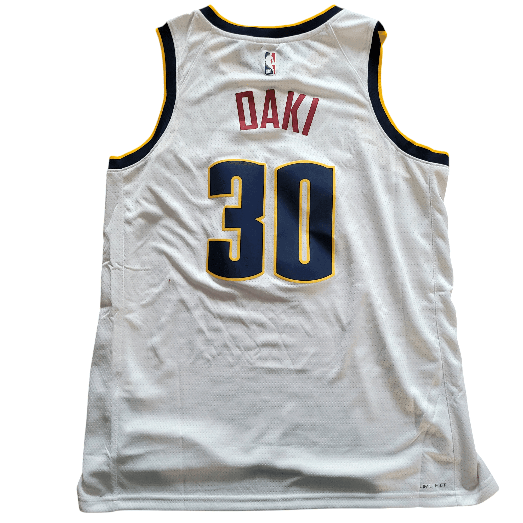 Vintage Denver Nuggets Jersey - 30 Personalized Daki Edition - USASTARFASHION