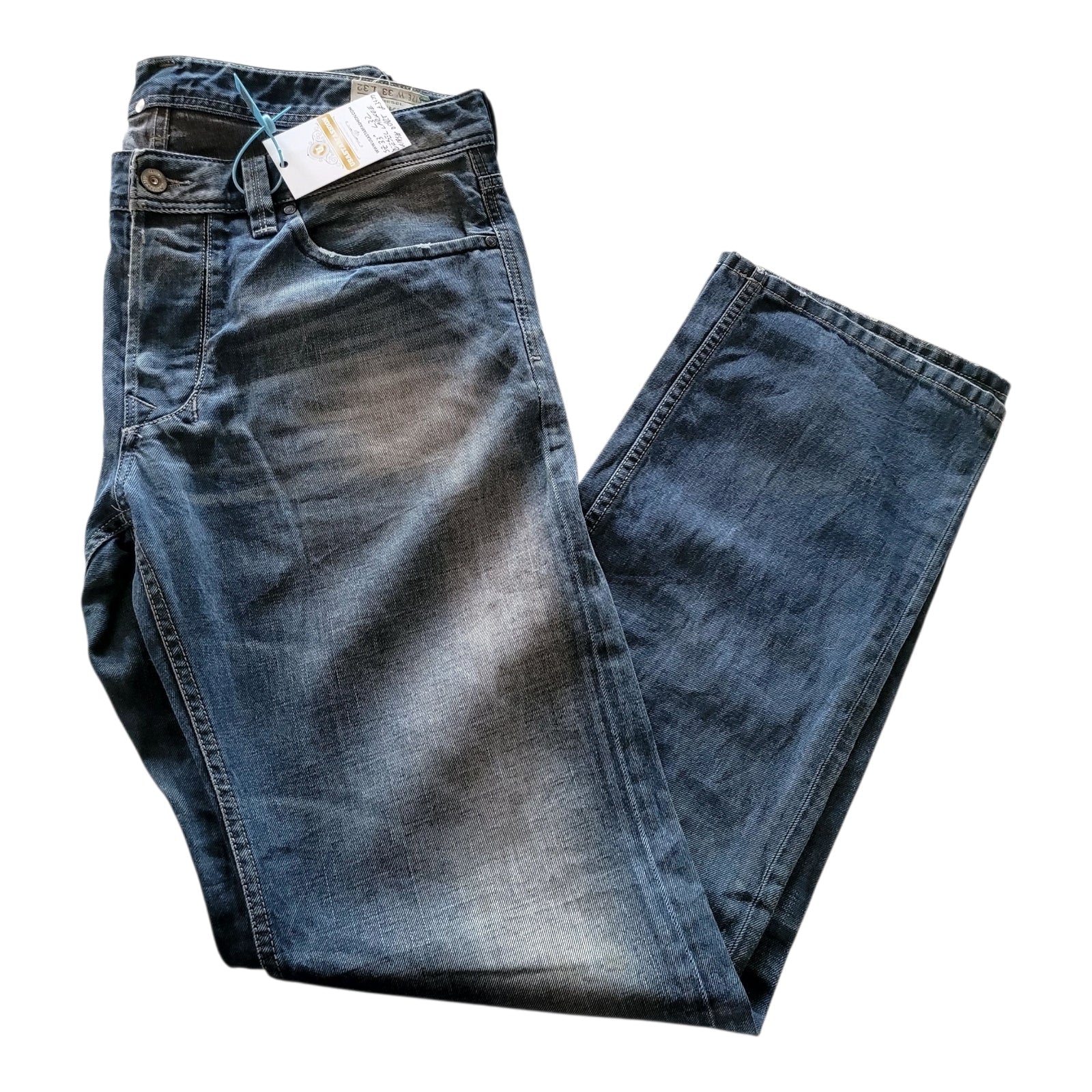 Vintage Diesel Larkee W33 L32 Jeans – Wash 008ZT – Made in Italy - USASTARFASHION