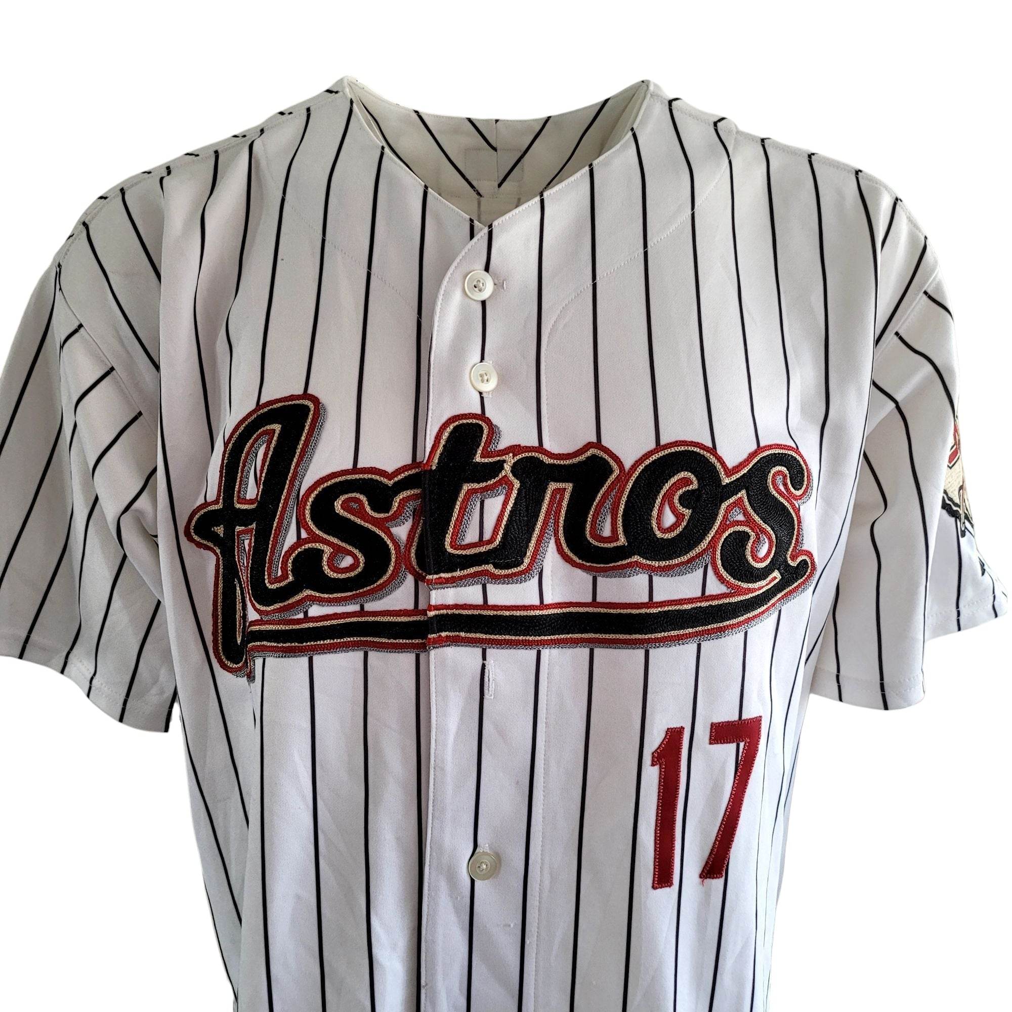 Vintage Majestic Houston Astros Lance Berkman 17 Jersey –Sz 54(XL) - USASTARFASHION