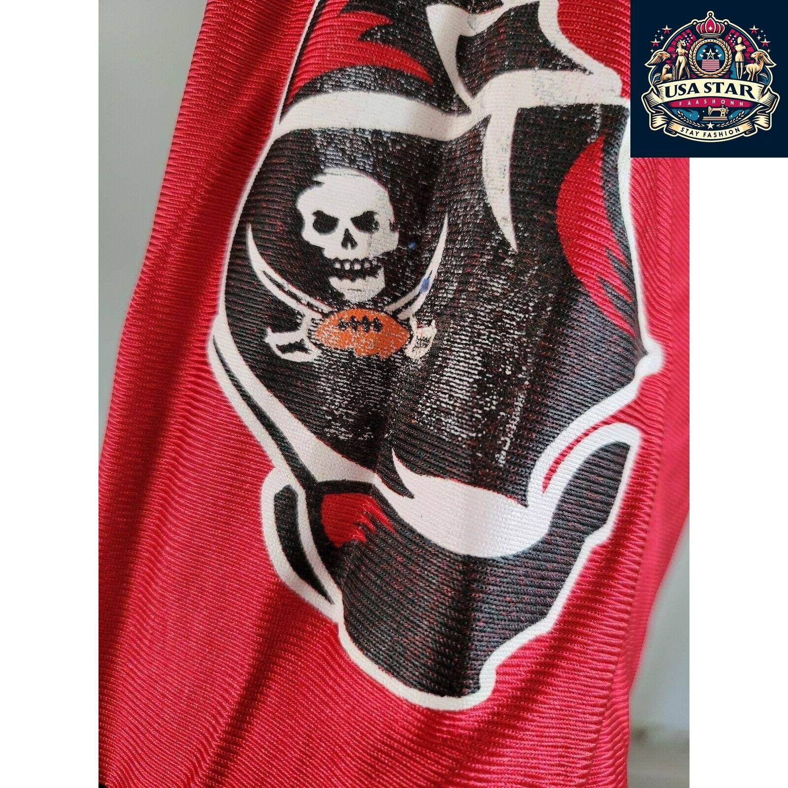 Warrick Dunn 28 Tampa Bay Buccaneers NFL Red Jersey Medium Puma - USASTARFASHION