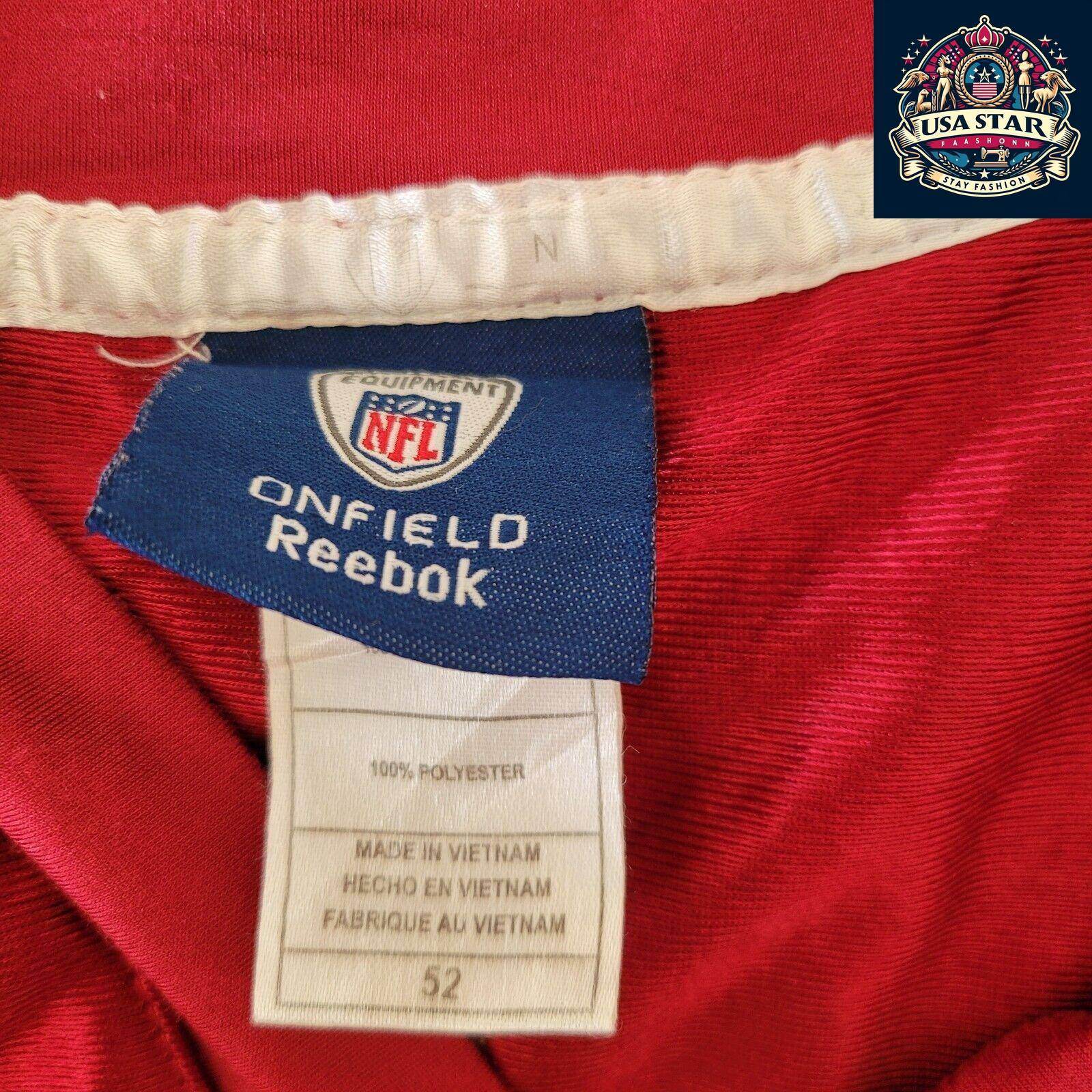 Washington Redskins Jersey Parker 39 by Reebok, Size 52, Comfortable Fit, Authentic Design - USASTARFASHION