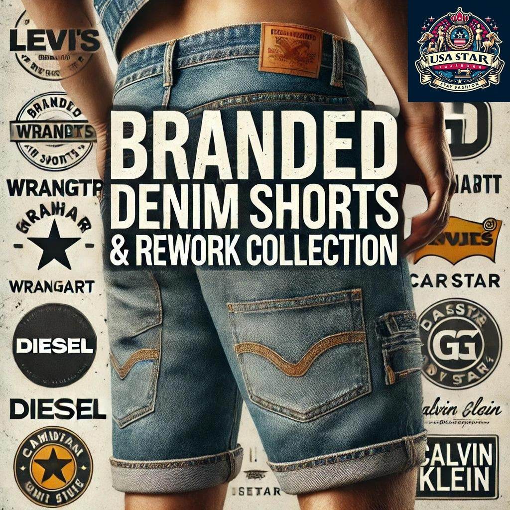 Branded Denim Shorts & Jorts Collection - USASTARFASHION