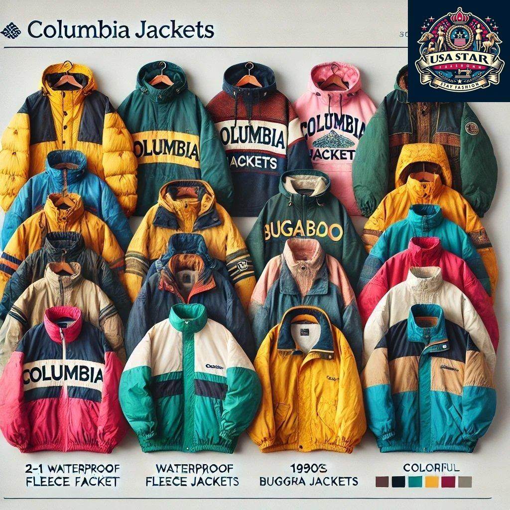 Vintage Columbia Jackets Collection - USASTARFASHION