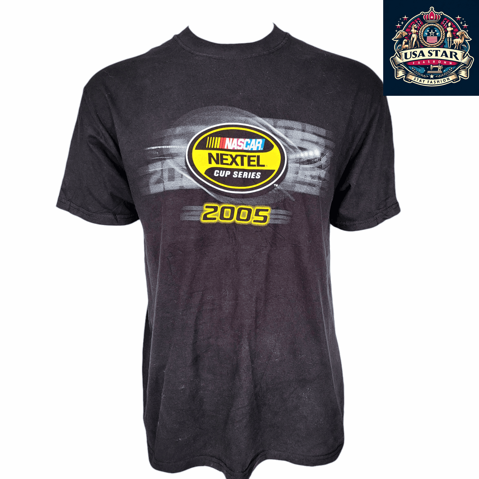 2005 Dale Earnhardt Jr. 8 Budweiser T-Shirt - NASCAR Nextel Cup Series - Size Large - Comfortable Fit - USASTARFASHION