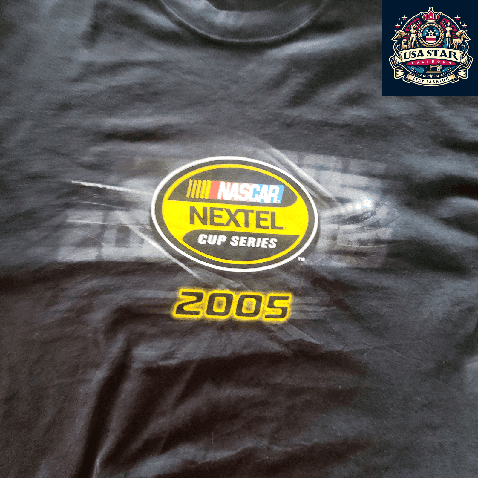 2005 Dale Earnhardt Jr. 8 Budweiser T-Shirt - NASCAR Nextel Cup Series - Size Large - Comfortable Fit - USASTARFASHION