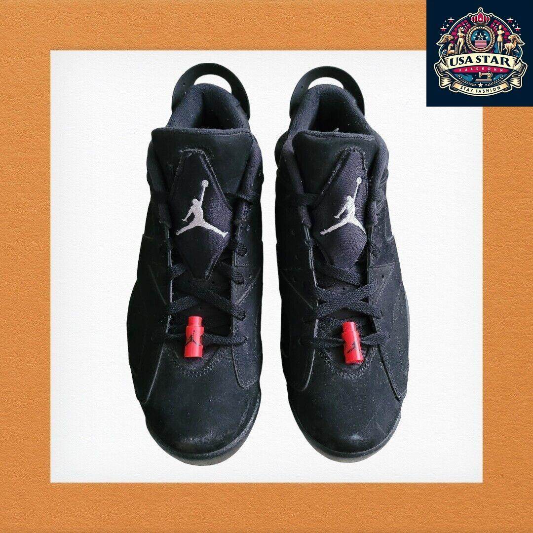 2015 Nike Air Jordan 6 Retro Low 304401 - 003 Chrome White Silver UK 9.5 - Iconic Basketball Sneakers - USASTARFASHION