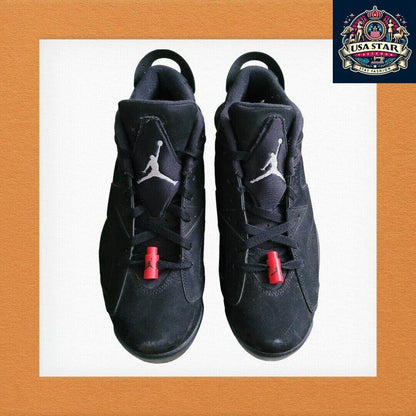 2015 Nike Air Jordan 6 Retro Low 304401 - 003 Chrome White Silver UK 9.5 - Iconic Basketball Sneakers - USASTARFASHION