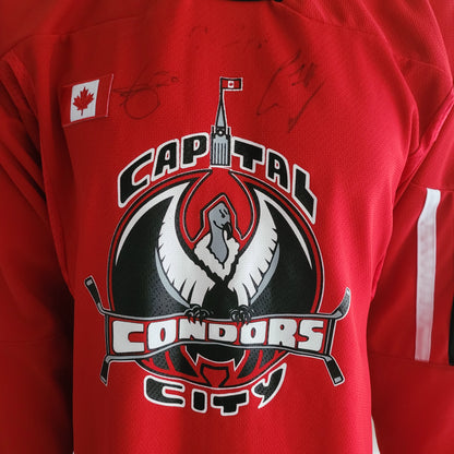 Capital City Condors Signed Hockey Jersey - Size M (Men's) - USASTARFASHION
