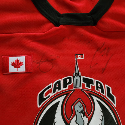 Capital City Condors Signed Hockey Jersey - Size M (Men's) - USASTARFASHION