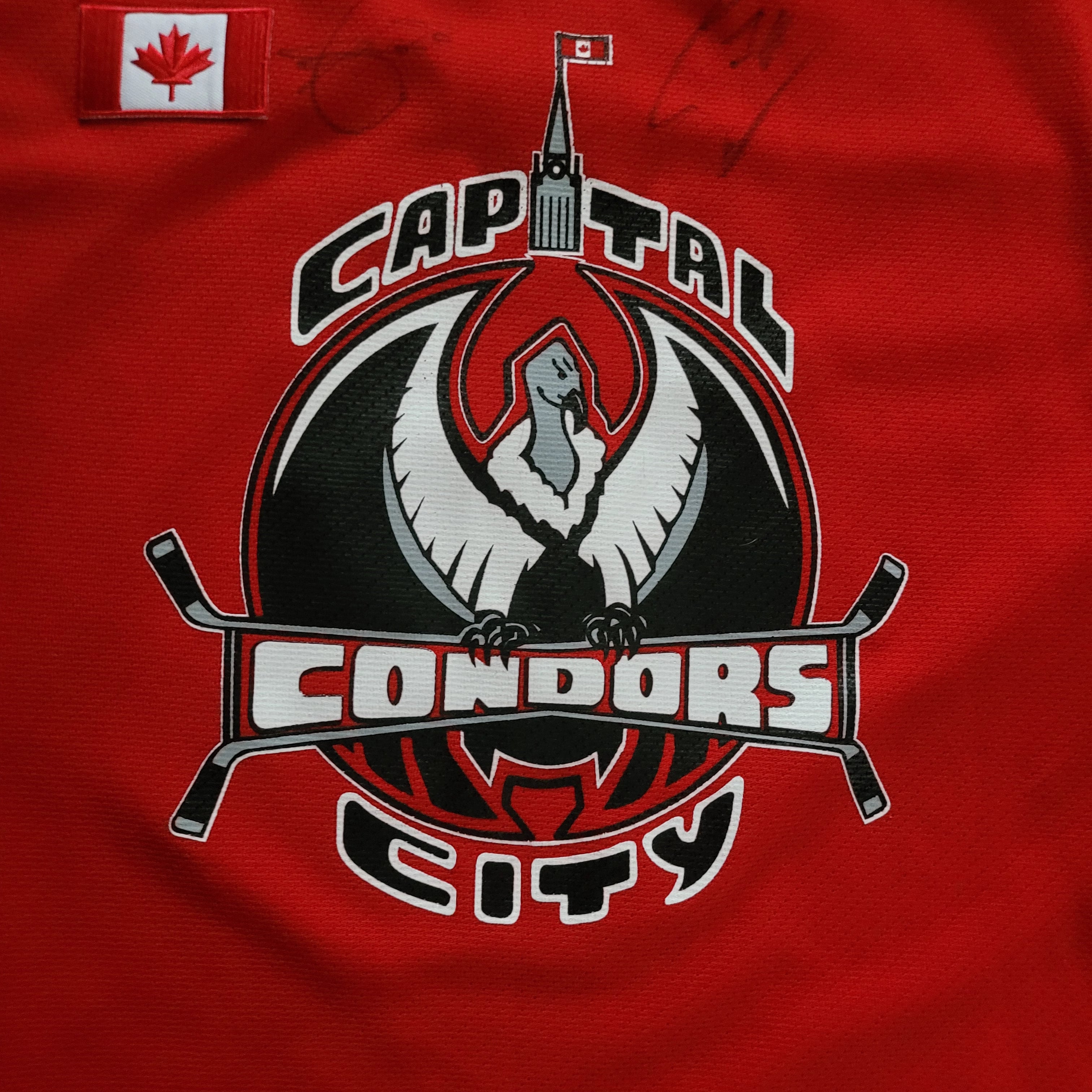 Capital City Condors Signed Hockey Jersey - Size M (Men's) - USASTARFASHION