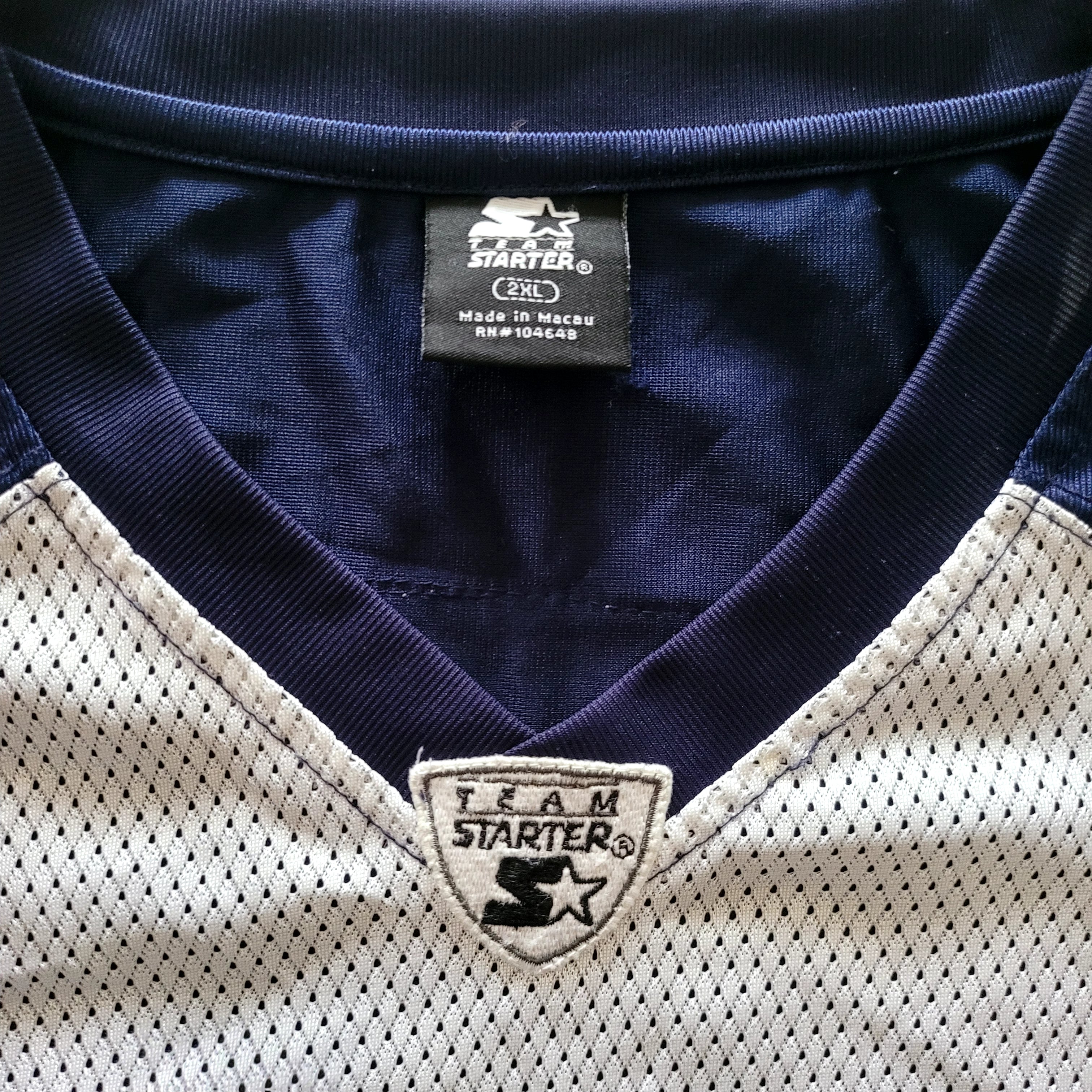 Starter West Virginia Mountaineers #35 Jersey 2XL - USASTARFASHION