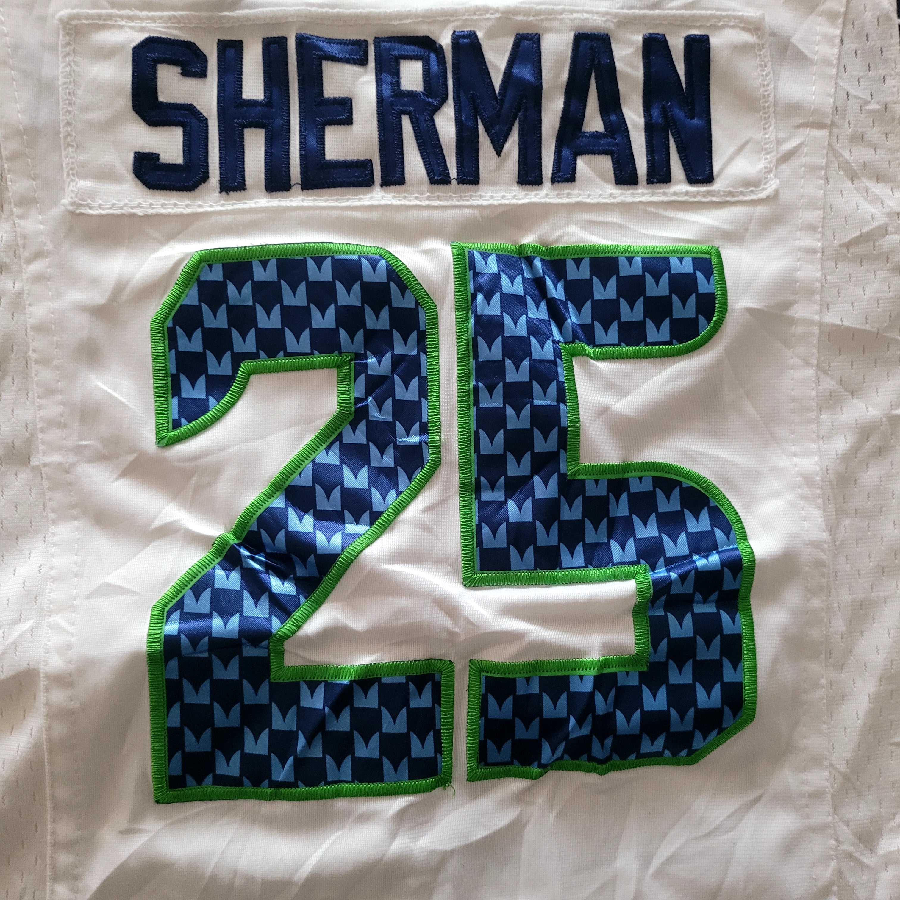 Nike Richard Sherman #25 Seattle Seahawks Women's Jersey - Size S - USASTARFASHION