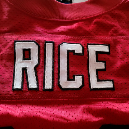 Adidas Jerry Rice San Francisco 49ers Pro Line Jersey (Size 48, Sewn, Grade A) - USASTARFASHION