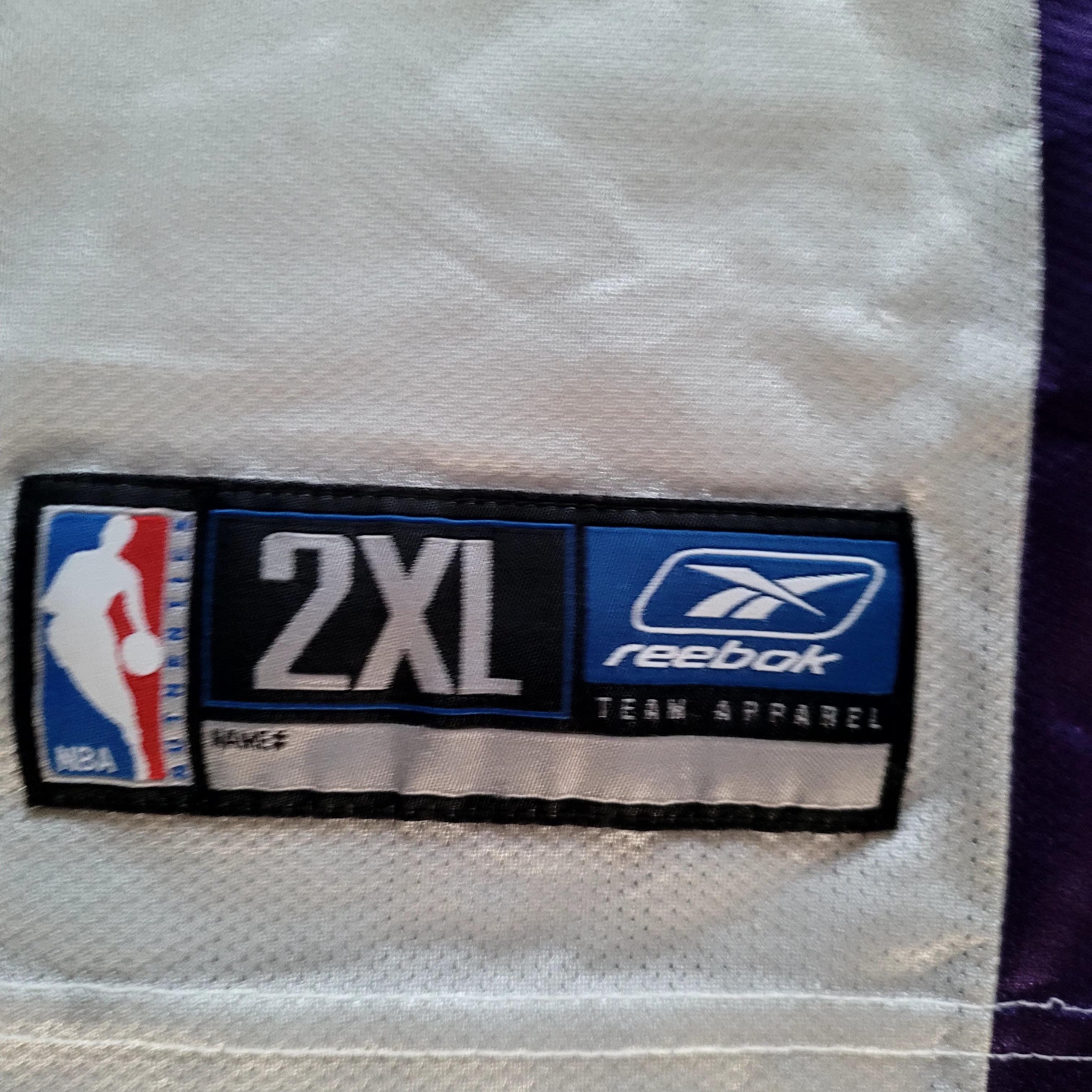 Reebok Vince Carter Toronto Raptors Jersey - 2XL - USASTARFASHION