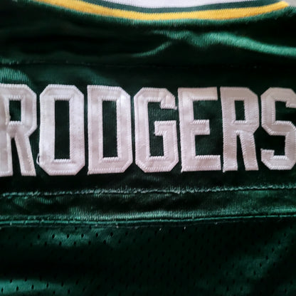 Reebok Aaron Rodgers Green Bay Packers Super Bowl XLV Youth Jersey - USASTARFASHION