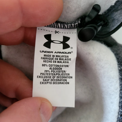 Under Armour Auburn Tigers 1/4 Zip ColdGear Pullover (XS, Gray) Cotton - USASTARFASHION