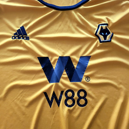 Wolverhampton Wanderers 2018/19 Adidas Home Football Shirt - USASTARFASHION