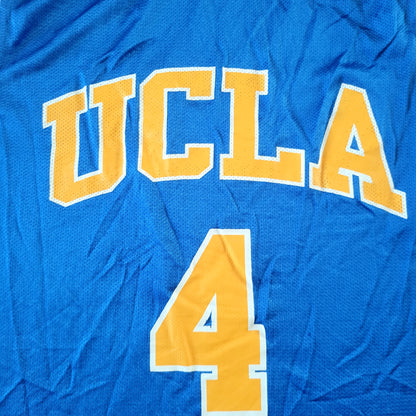 Adidas UCLA Bruins #4 Baby Bear Basketball Jersey - Blue/Gold Large - USASTARFASHION