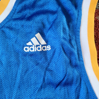 Adidas UCLA Bruins #4 Baby Bear Basketball Jersey - Blue/Gold Large - USASTARFASHION