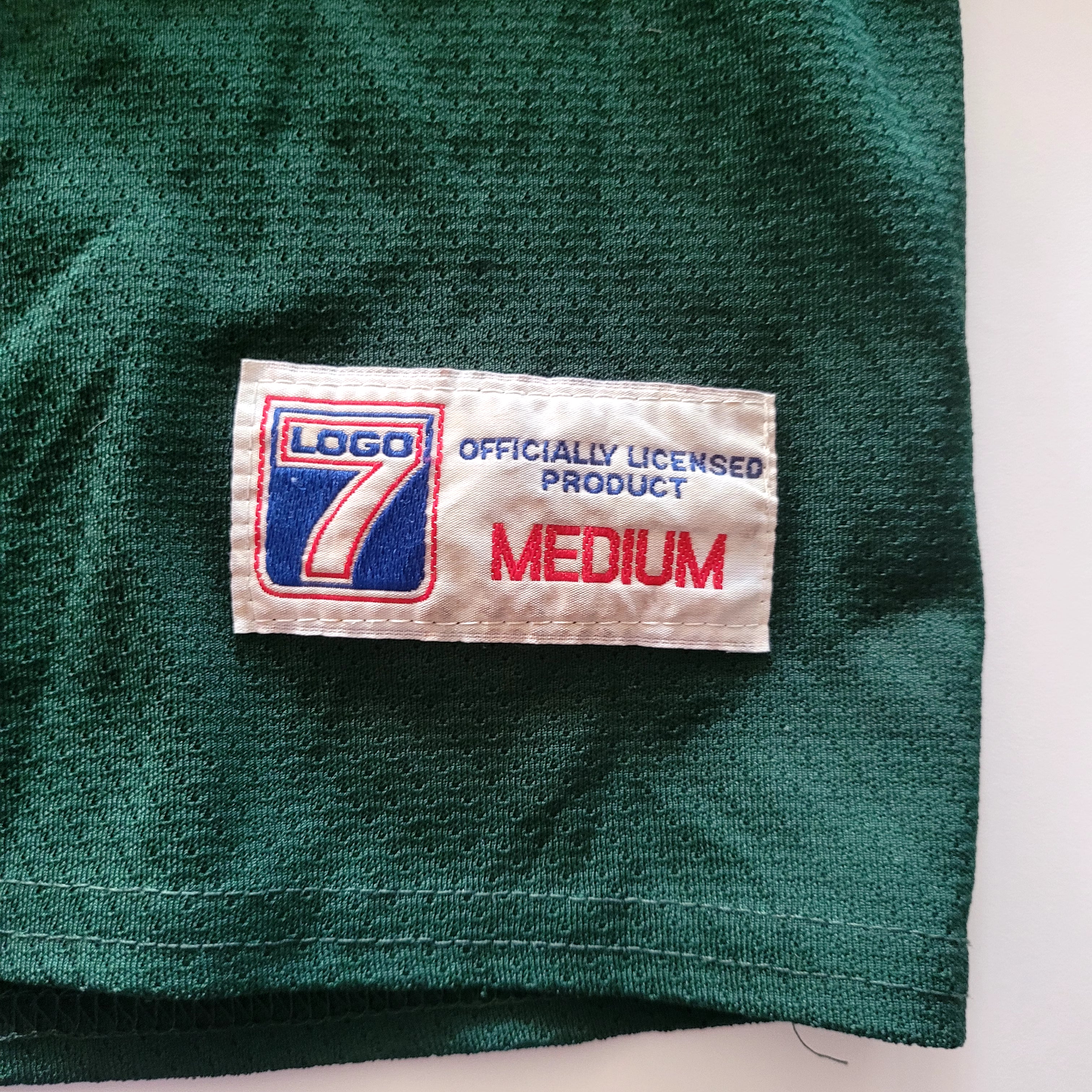Vintage Reggie White #92 Green Bay Packers Jersey by Logo 7 - Made in USA (Size M) - USASTARFASHION
