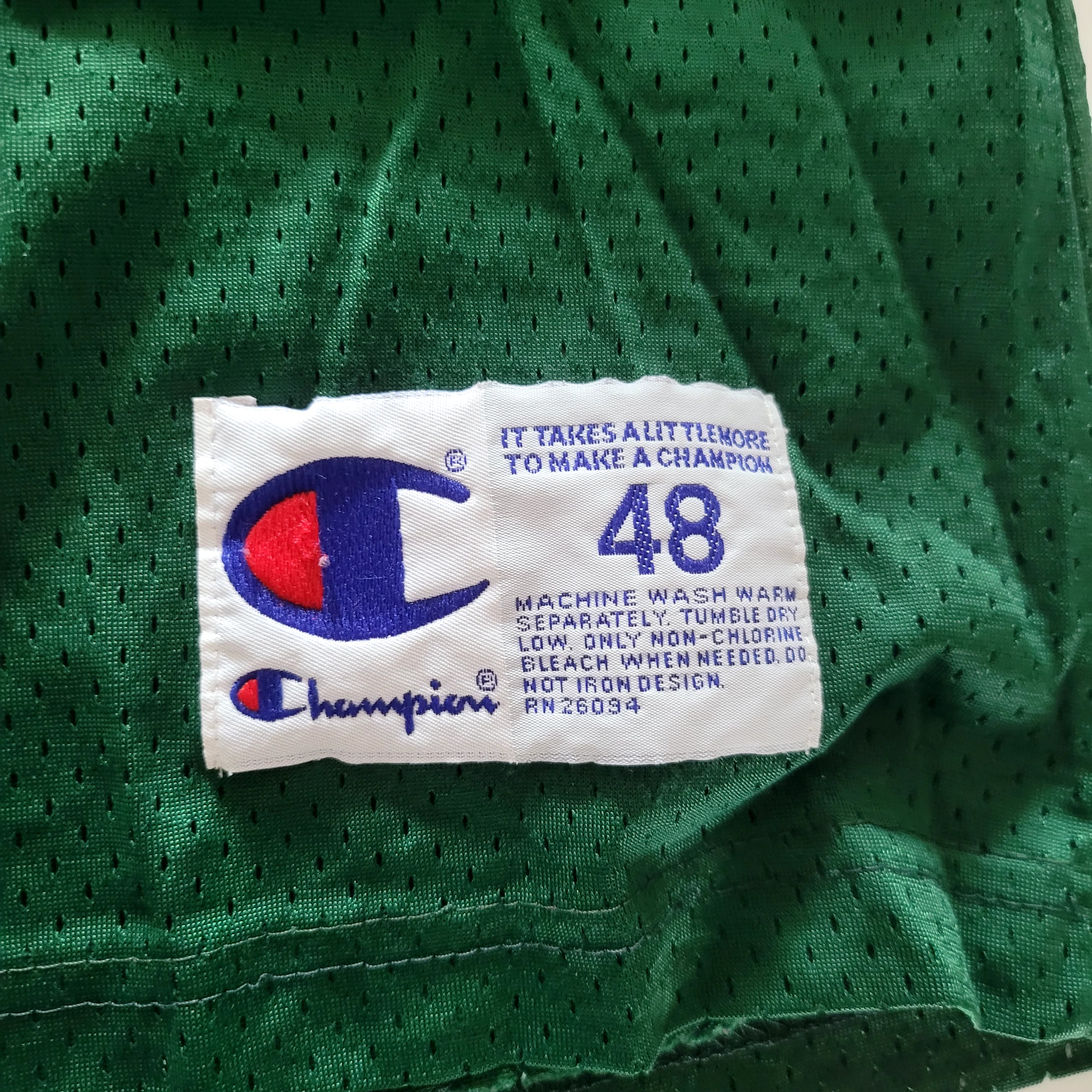 Vintage Champion Green Bay Packers #93 Gilbert Brown Jersey - Size 48 - USASTARFASHION