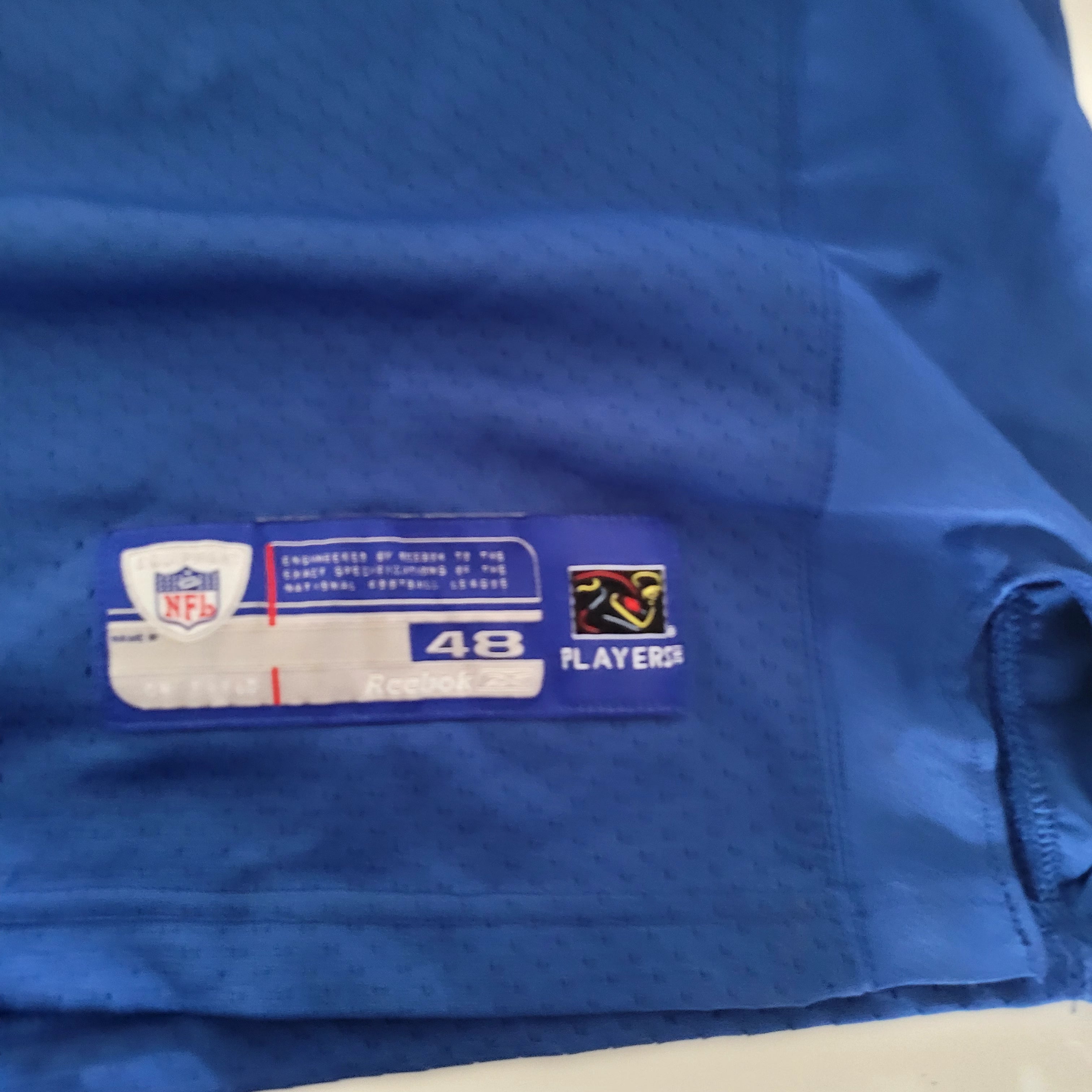 Reebok Indianapolis Colts #88 Marvin Harrison Super Bowl XLI Jersey - Size 48 - USASTARFASHION