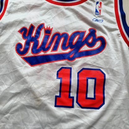 Reebok NBA Hardwood Classics Mike Bibby #10 Sacramento Kings Jersey – Size M - USASTARFASHION