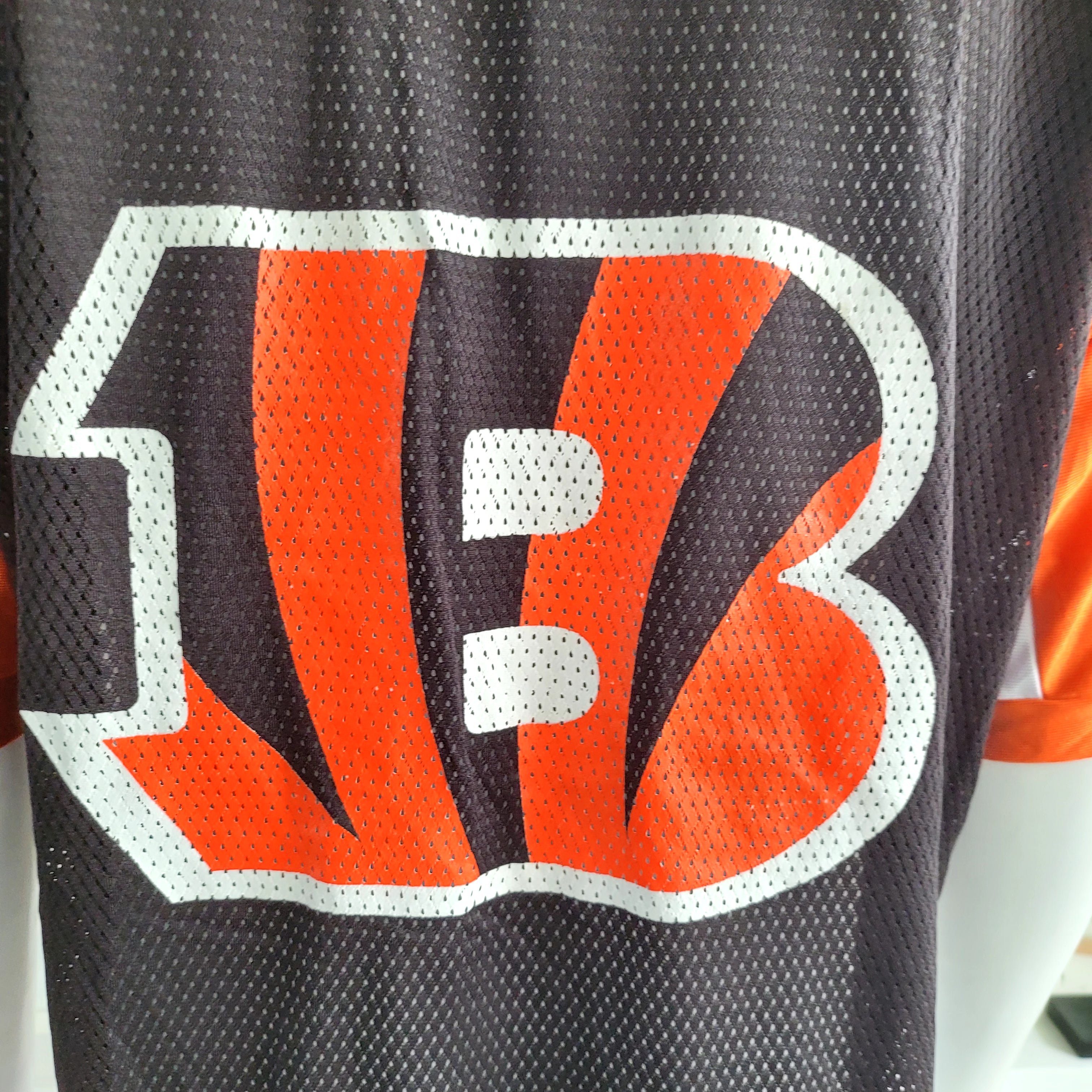 Reebok NFL Equipment Pepsi Punt Pass & Kick Bengals Jersey – Size L - USASTARFASHION