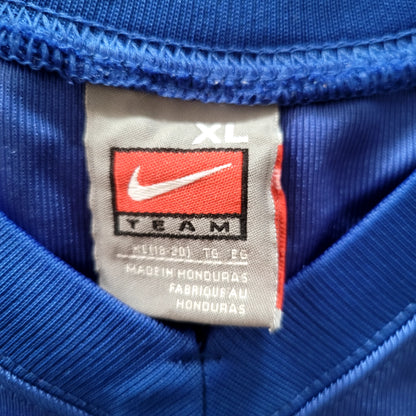 Nike Amherst #19 Football Jersey – Blue & White – Size XL - USASTARFASHION