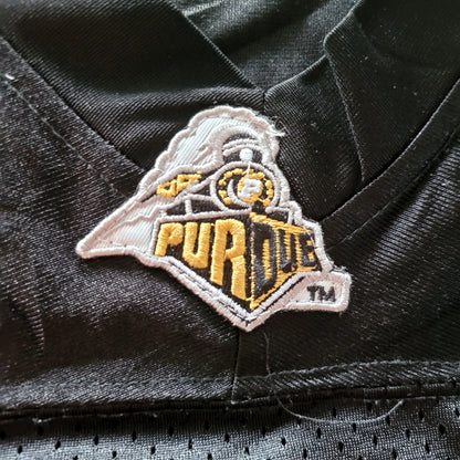 Nike Purdue Boilermakers #15 Drew Brees Football Jersey – Black Gold – Size L - USASTARFASHION