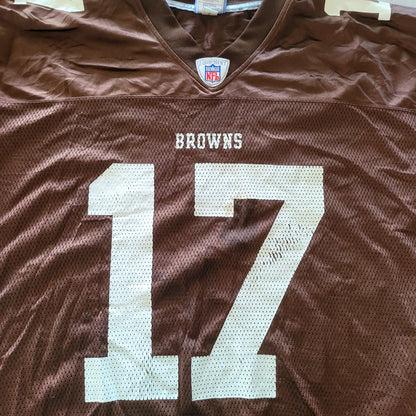 Reebok Cleveland Browns Braylon Edwards Jersey sz XL. - USASTARFASHION