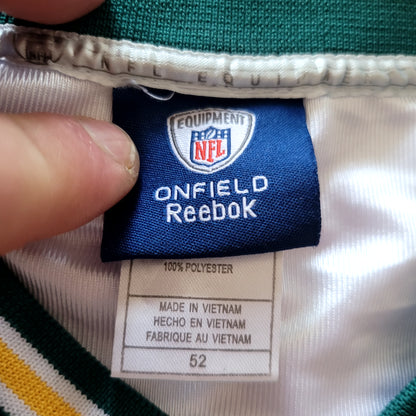 Vintage Green Bay Packers Charles Woodson #21 Jersey - Reebok NFL Siz 52 - USASTARFASHION