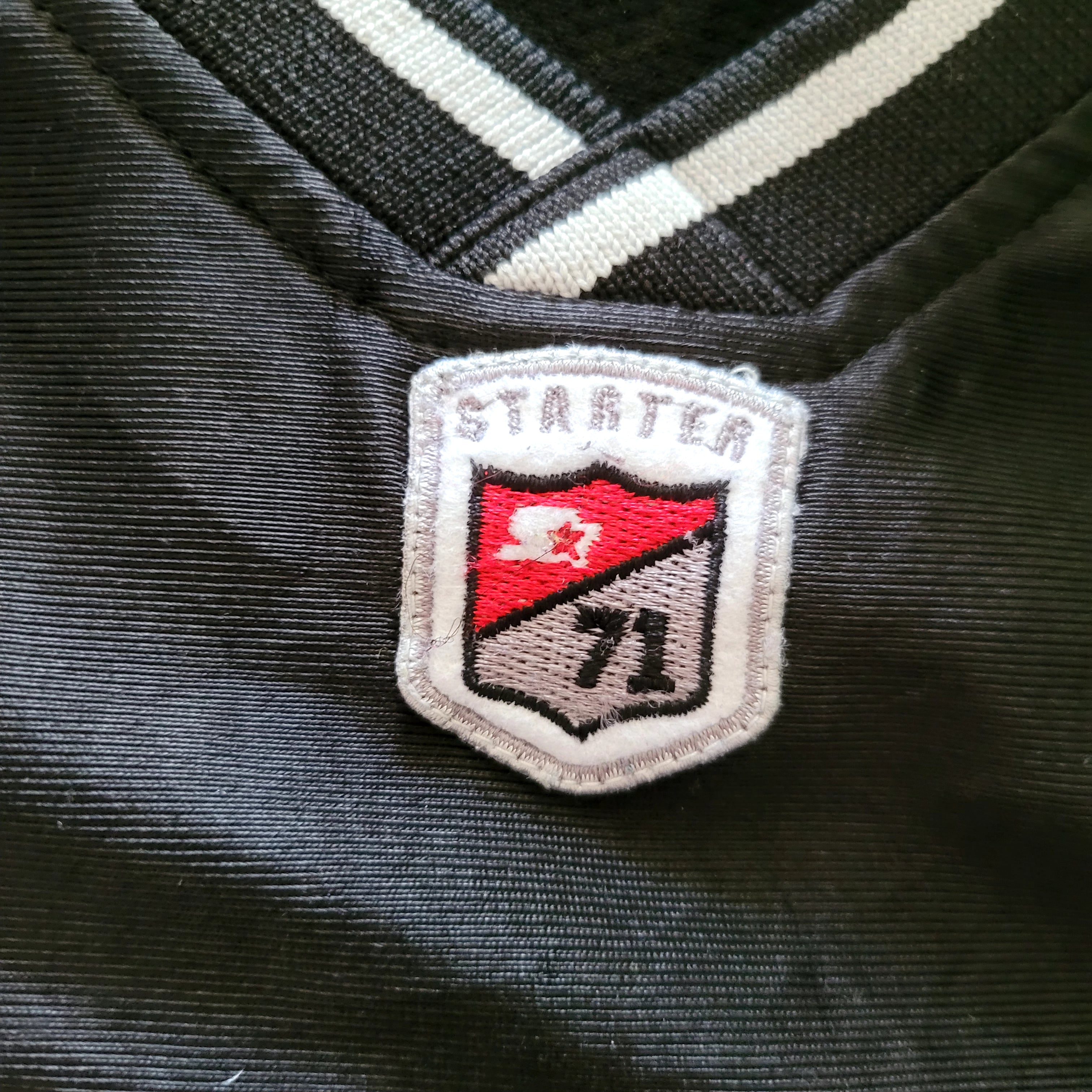 Vintage Starter #71 Jersey Black Camo Numbers - Size S - USASTARFASHION